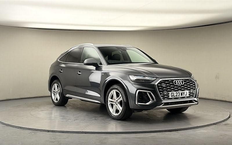 Used Audi Q5 Sportback S-Line 265 HP (194 kW) 2023 Daytona grey SUV