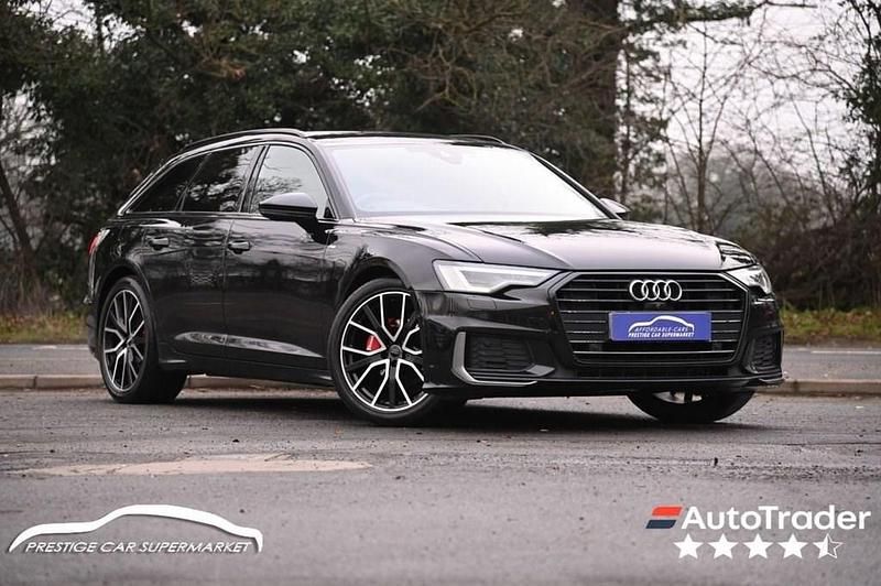 Black Used 2018 Audi A6 S-Line Estate | £14,599 (Fair price) - Image 1/4