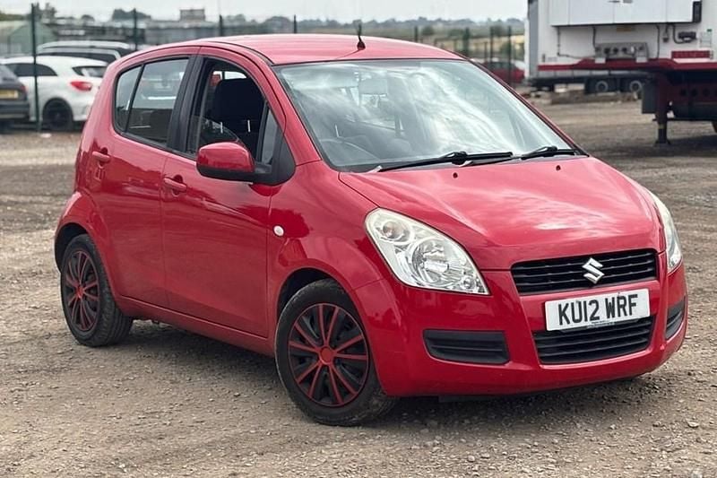 Red Used 2012 Suzuki Splash Hatchback | £785 (Good price) - Image 1/1