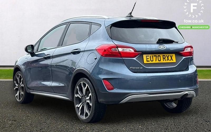 Used Ford Fiesta Active X 95 HP (69 kW) 2020 Blue Hatchback