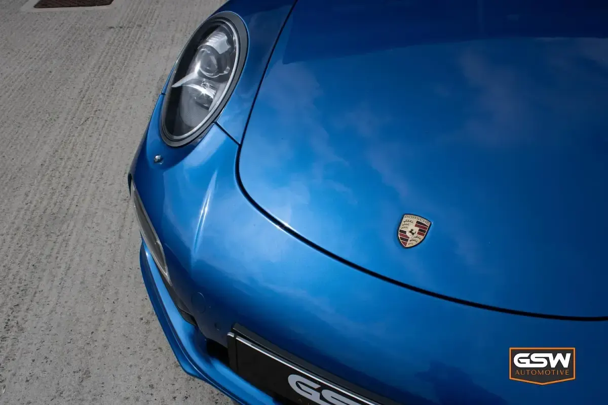 Used Porsche 991 500 HP (367 kW) 2014 Blue Coupe