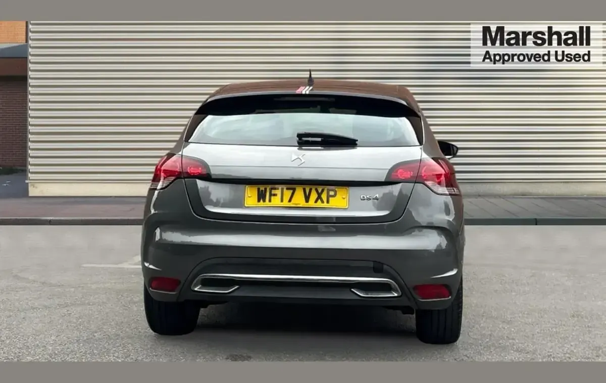 Used DS Automobiles DS4 Performance 120 HP (88 kW) 2017 Grey Hatchback
