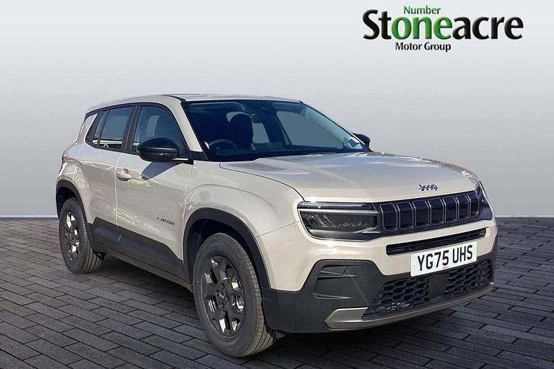 Beige New 2025 Jeep Avenger Longitude SUV | £20,995 (Fair price) - Image 1/1