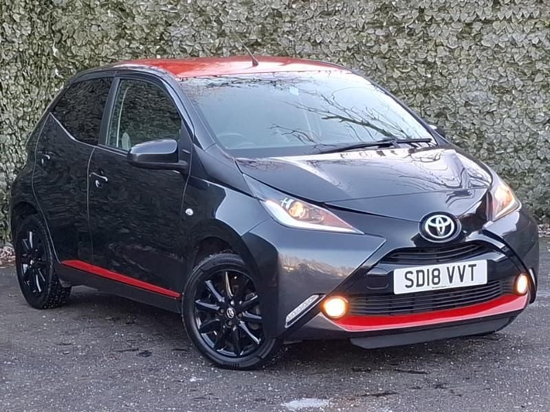 Grey Used 2018 Toyota Aygo x-press Hatchback | £7,498 (Fair price) - Image 1/4