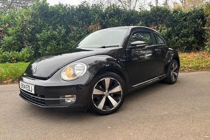 Black Used 2014 VW Beetle Design Hatchback | £4,599 (Good price) - Image 1/1