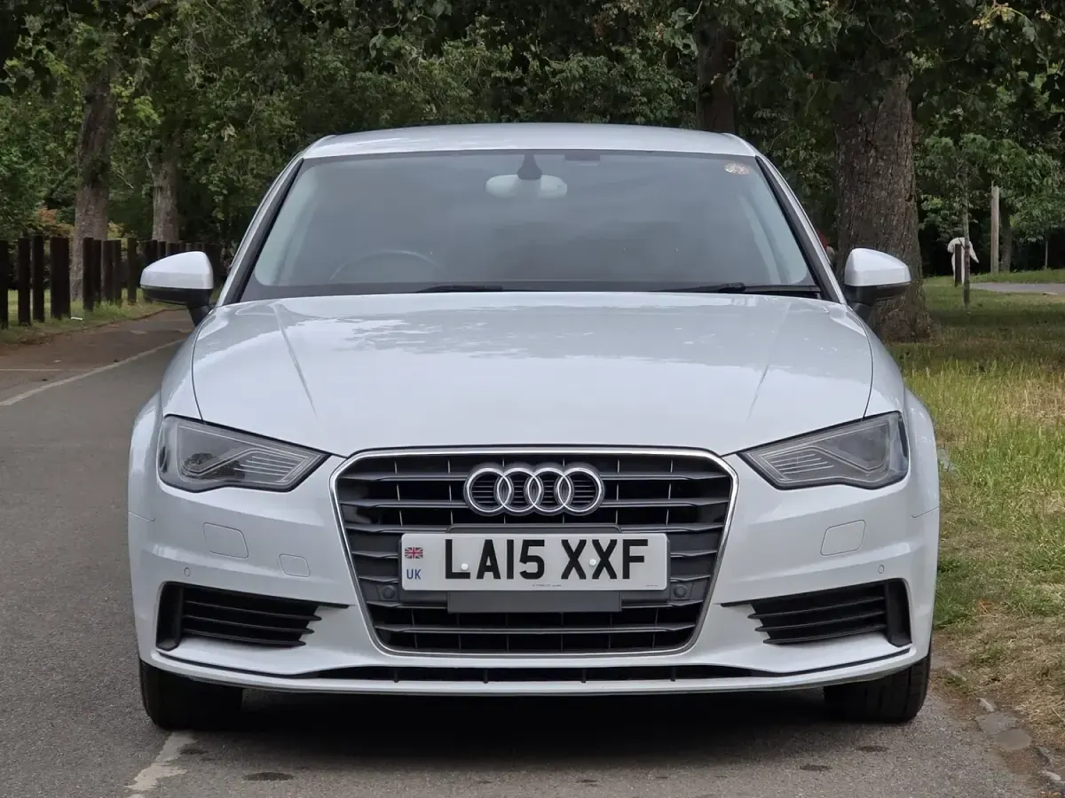 Used Audi A3 S-Line 2015 White Sedan
