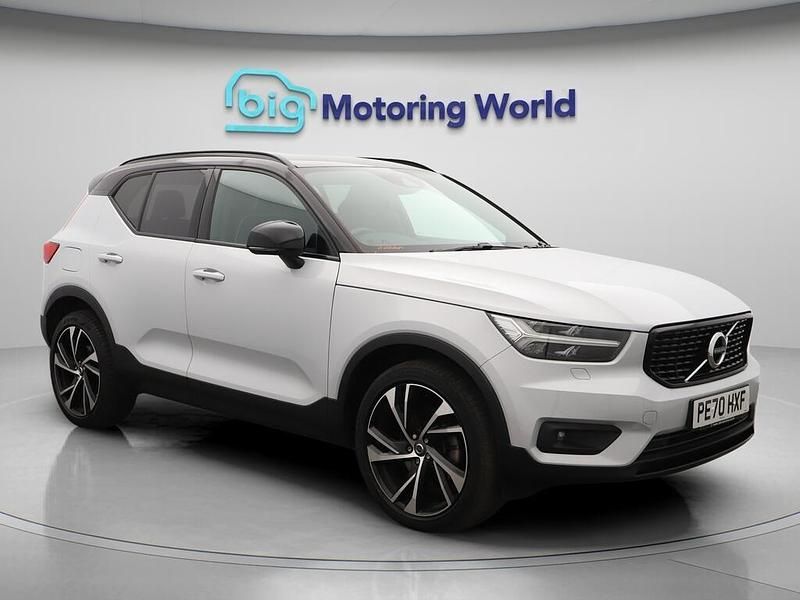 Silver Used 2020 Volvo XC40 R-Design Pro SUV | £23,500 (Fair price) - Image 1/4