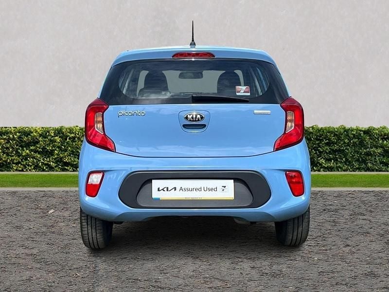 Used Kia Picanto 66 HP (48 kW) 2020 Blue breeze Hatchback