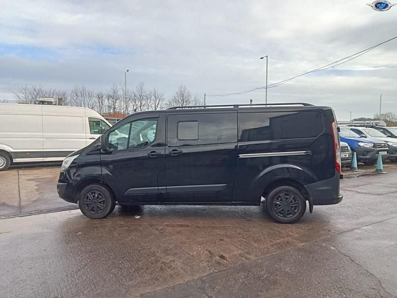 Used Ford Transit Custom Trend 130 HP (95 kW) 2017 Black Van