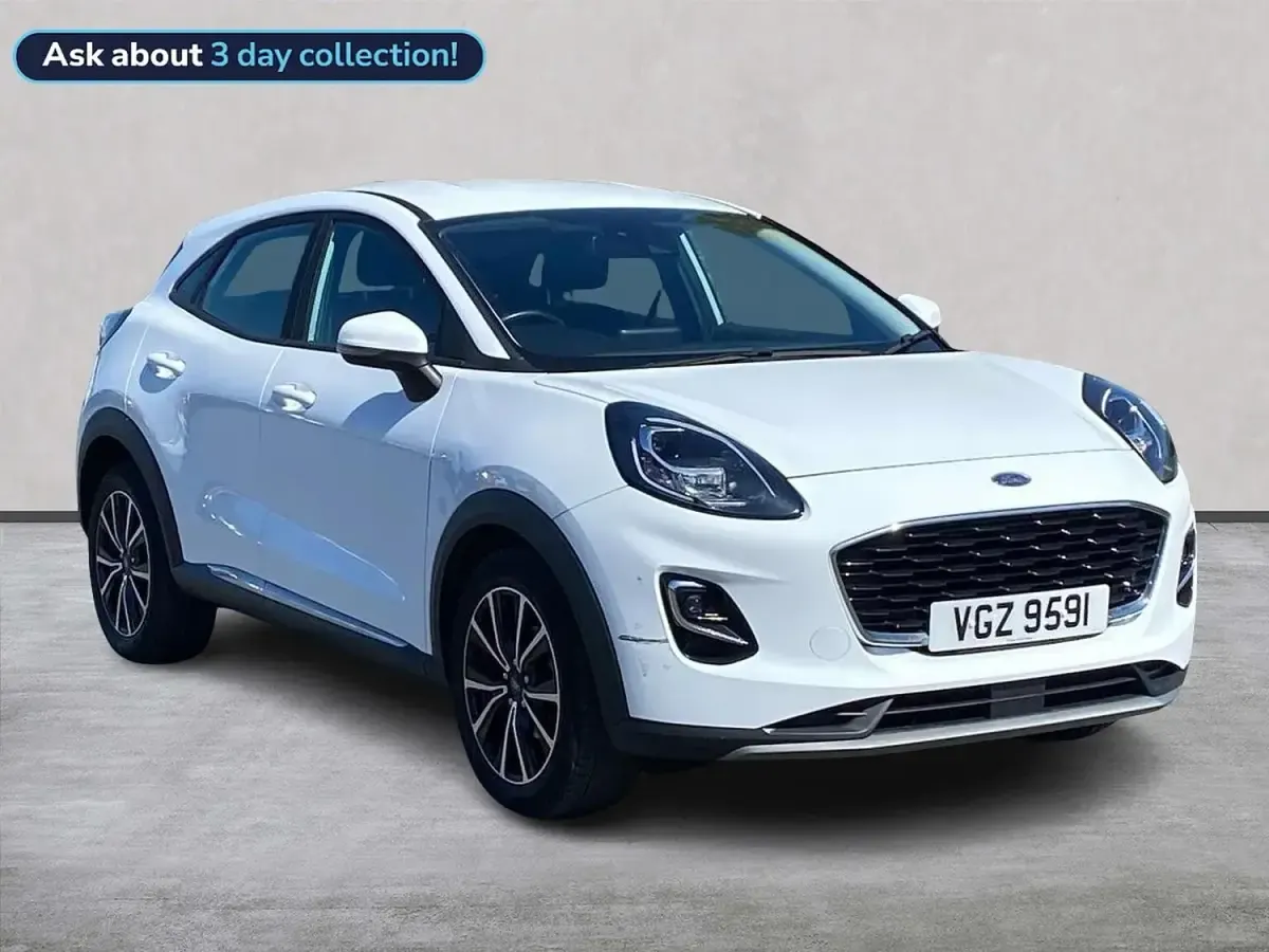 Begagnad Ford Puma Titanium 2022 Vit SUV