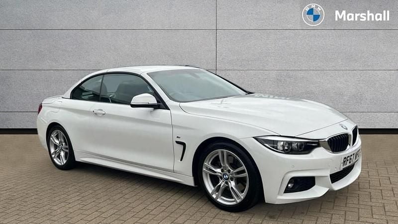 White Used 2017 BMW 430 Cabriolet M Sport Cabriolet | £17,691 (Fair price) - Image 1/4