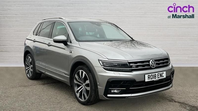 Used VW Tiguan R-line 180 HP (132 kW) 2018 Silver SUV
