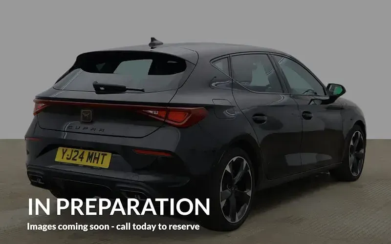 Used Cupra Leon 150 HP (110 kW) 2024 Black Hatchback