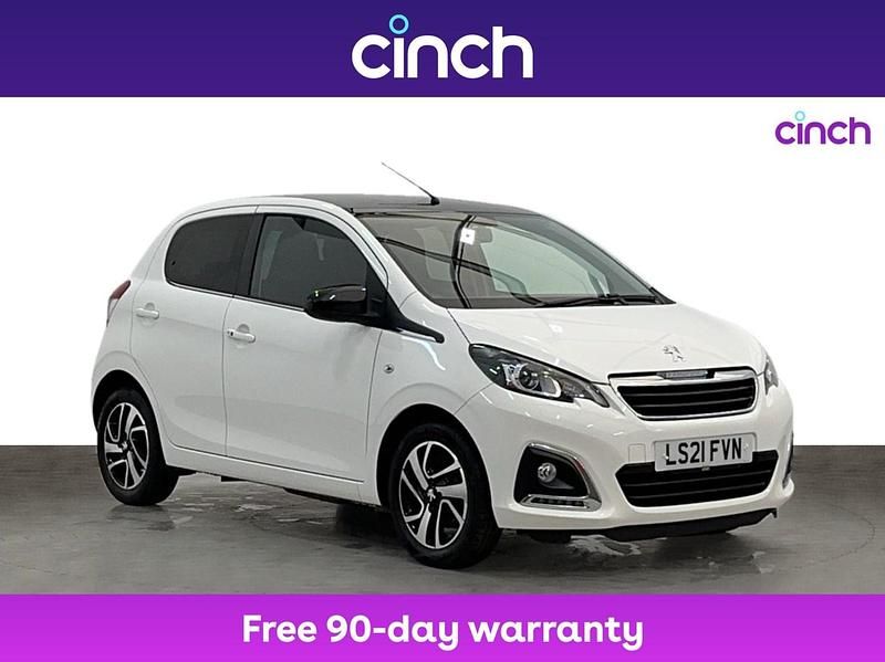 White Used 2021 Peugeot 108 Allure Hatchback | £8,799 (A bit pricey) - Image 1/3