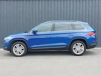 Used Skoda Kodiaq SE L 150 HP (110 kW) 2021 Blue SUV