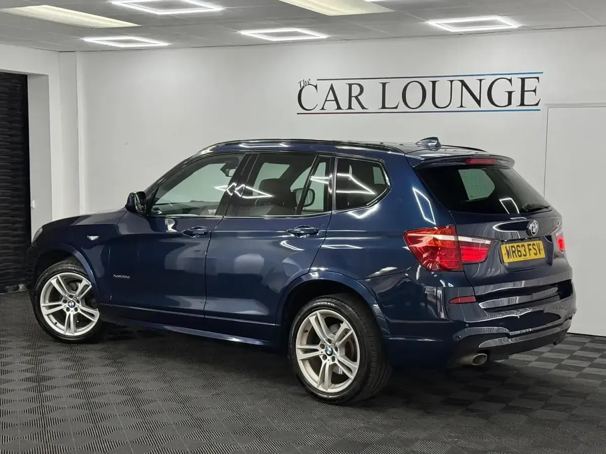 Used BMW X3 M Sport 184 HP (135 kW) 2013 Blue SUV