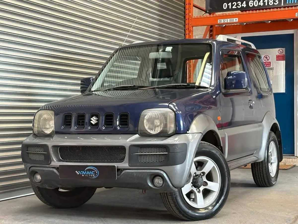 Used Suzuki Jimny 85 HP (62 kW) 2007 Blue SUV