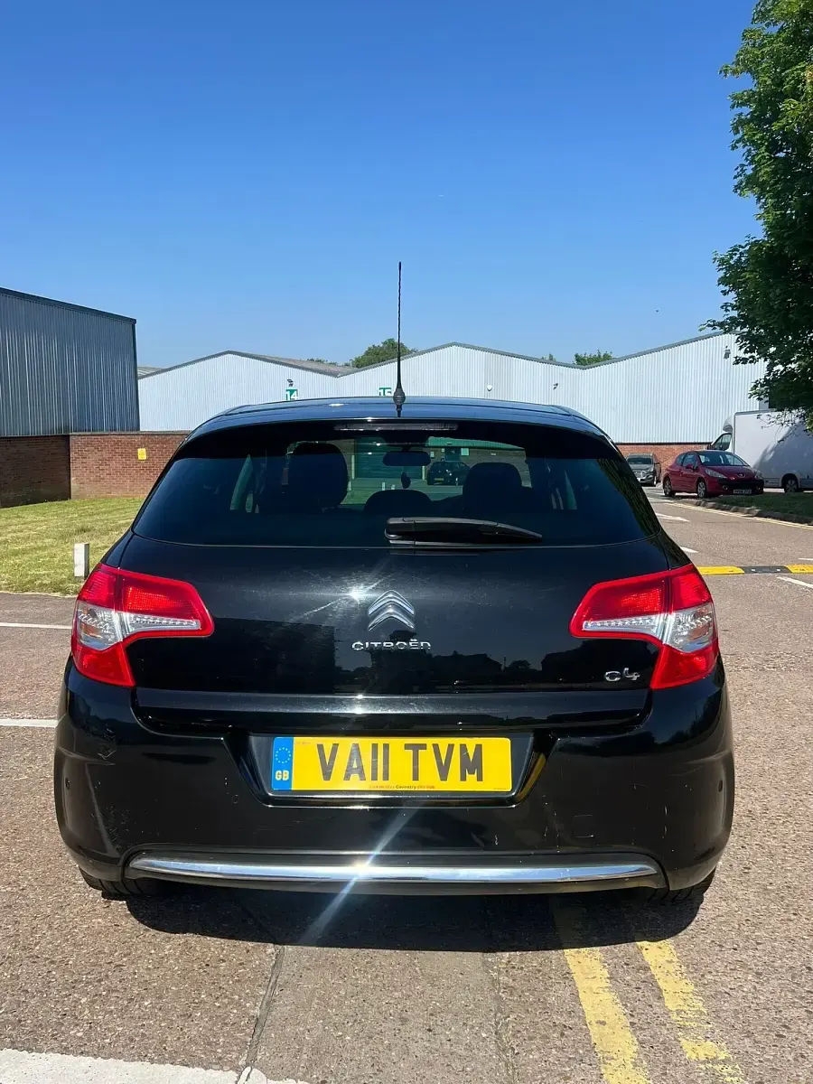 Used Citroën C4 Exclusive 2011 Black Hatchback