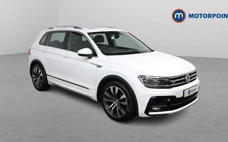 Used VW Tiguan R-line 150 HP (110 kW) 2020 White SUV