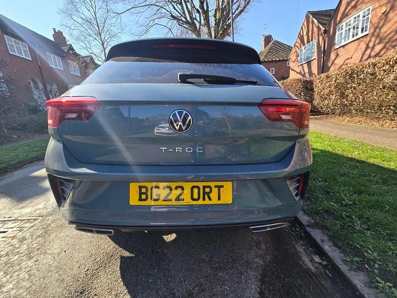 Used VW T-Roc R-line 150 HP (110 kW) 2022 Blue SUV