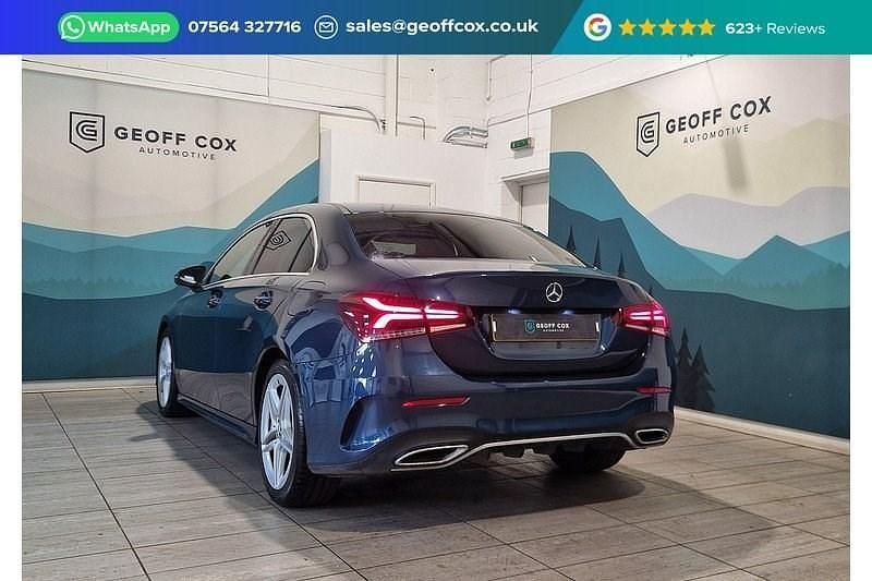 Used Mercedes A180 AMG line 2021 Blue Sedan