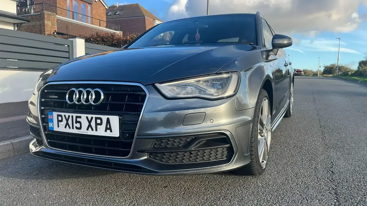 Used Audi A3 Sportback S-Line 184 HP (135 kW) 2015 Grey Hatchback