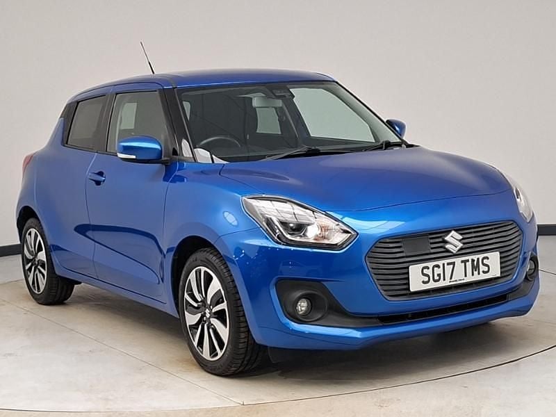 Used Suzuki Swift SZ5 111 HP (81 kW) 2017 Blue Hatchback