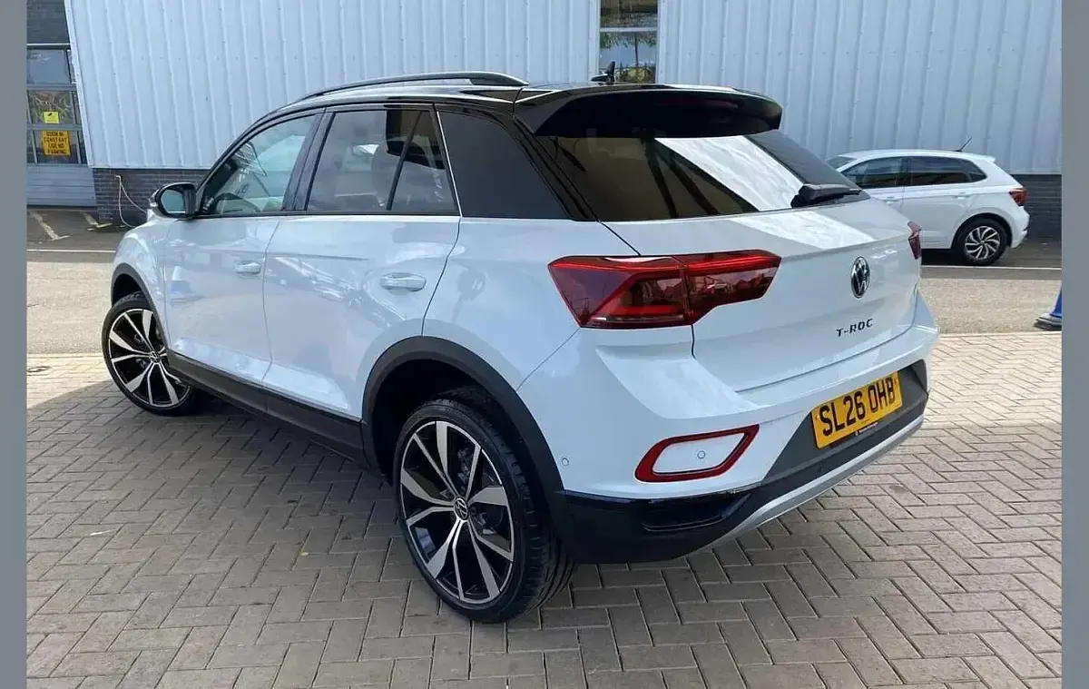 New VW T-Roc Design 113 HP (83 kW) 2026 White SUV