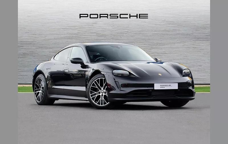Black Used 2021 Porsche Taycan Sedan | £44,999 (Expensive) - Image 1/4