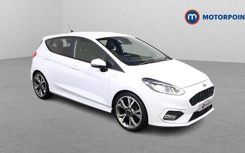 Used Ford Fiesta ST-Line X 125 HP (91 kW) 2020 White Hatchback