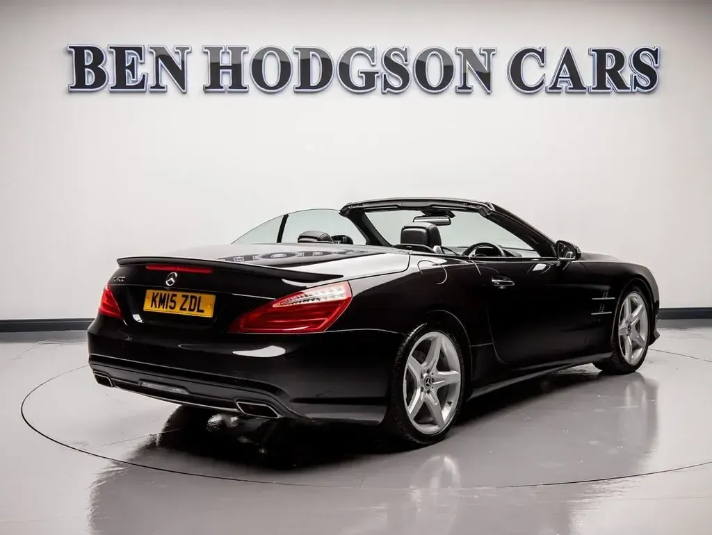 Used Mercedes SL400 AMG 333 HP (244 kW) 2015 Black Cabriolet