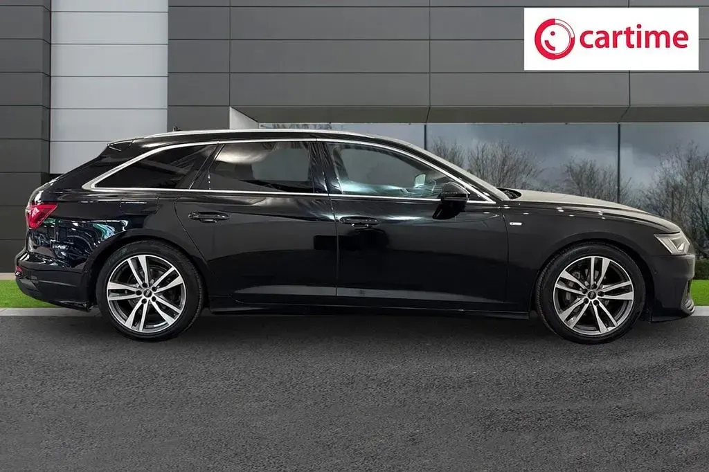 Used Audi A6 S-Line 204 HP (150 kW) 2021 Black Estate