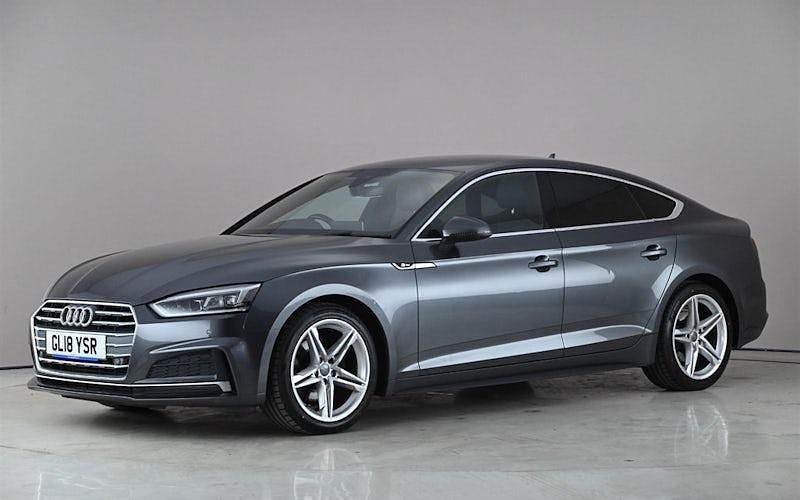 Used Audi A5 Sportback S-Line 190 HP (139 kW) 2018 Grey Hatchback