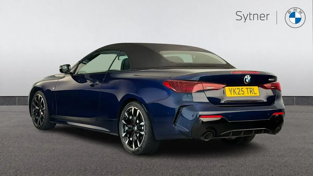 Used BMW 420 M Sport 181 HP (133 kW) 2025 Blue Cabriolet