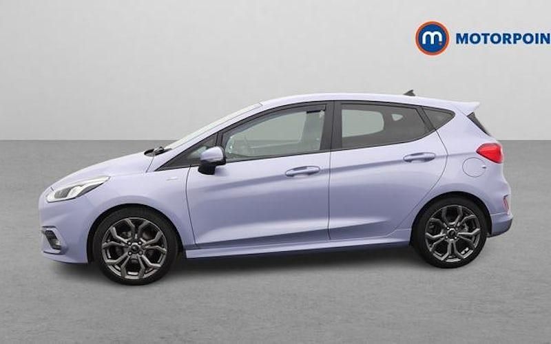 Used Ford Fiesta ST-Line 155 HP (114 kW) 2021 Blue Hatchback