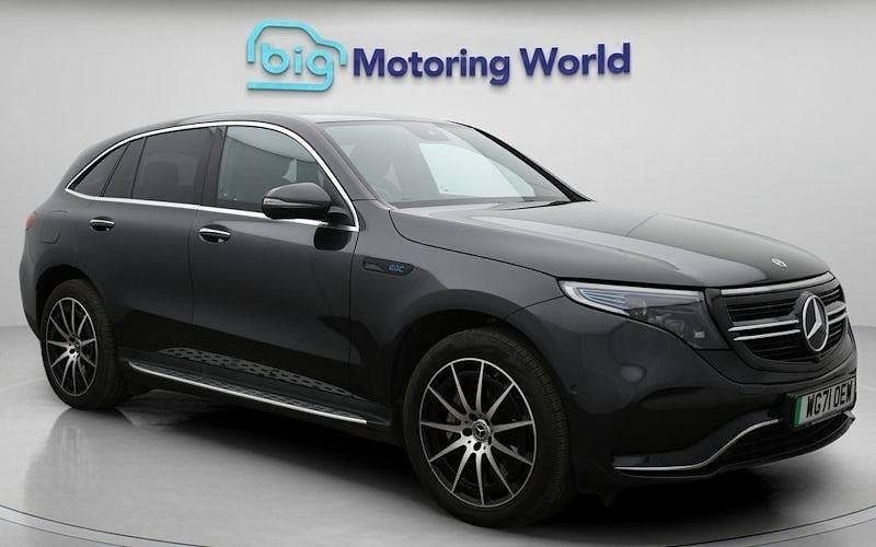 Grey Used 2021 Mercedes EQC400 AMG line SUV | £23,100 (Super price) - Image 1/4