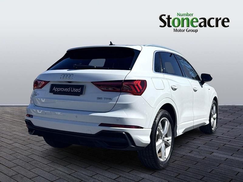Used Audi Q3 S-Line 150 HP (110 kW) 2020 White SUV
