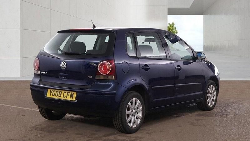 Used VW Polo SE 80 HP (58 kW) 2009 Blue Hatchback