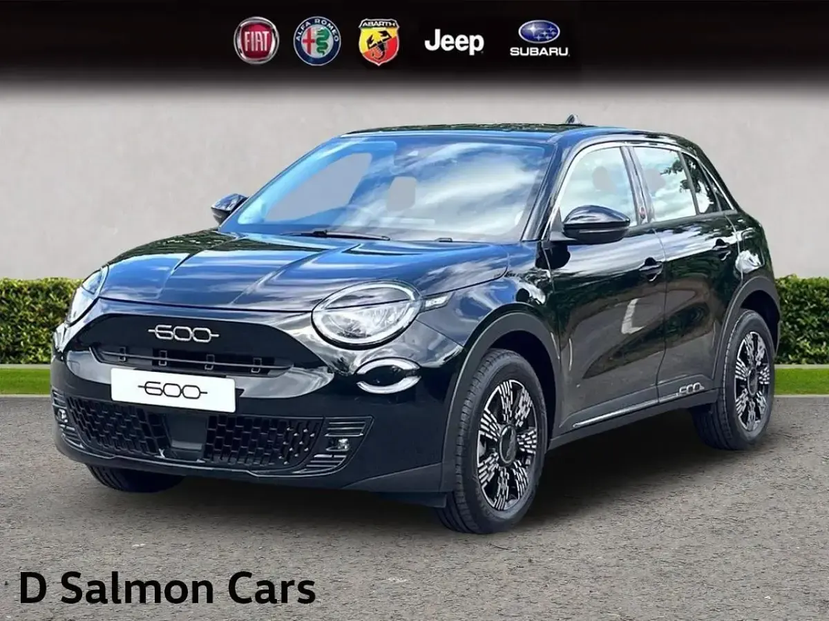 New Fiat 600E Red 113 kW (154 HP) 2026 Black SUV