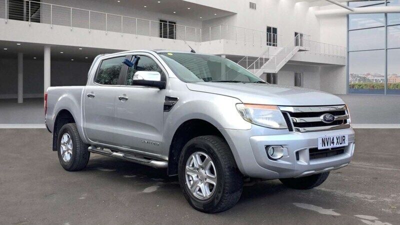 Silver Used 2014 Ford Ranger Limited Pickup | £9,990 (Fair price) - Image 1/4