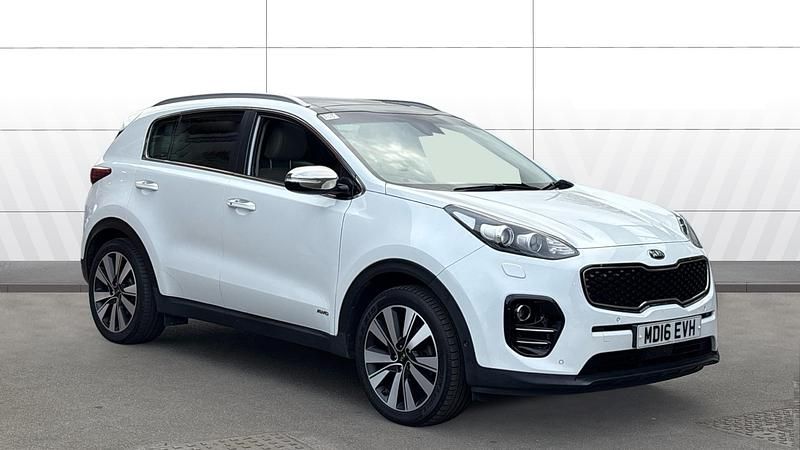 Used Kia Sportage First Edition 182 HP (133 kW) 2016 White SUV