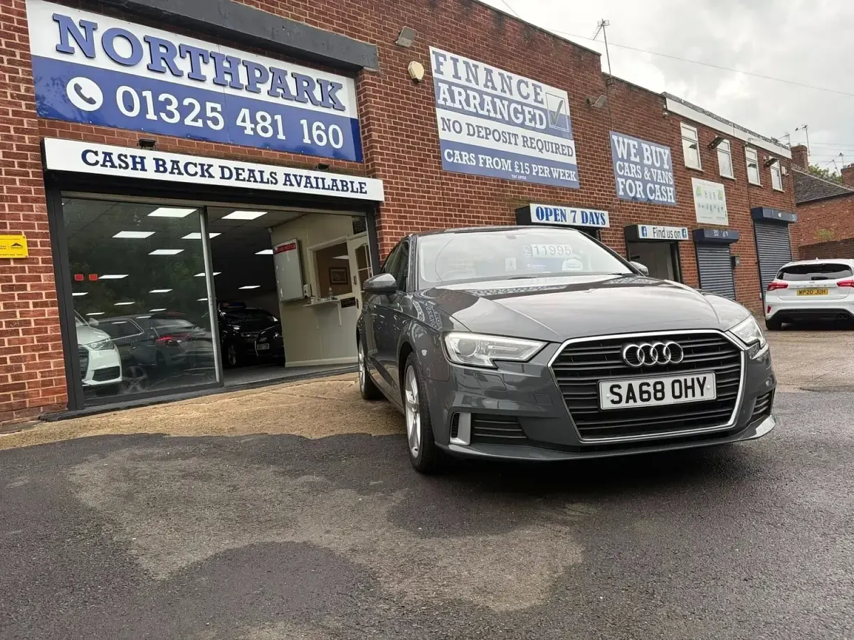 Used Audi A3 Sport 116 HP (85 kW) 2018 Grey Sedan