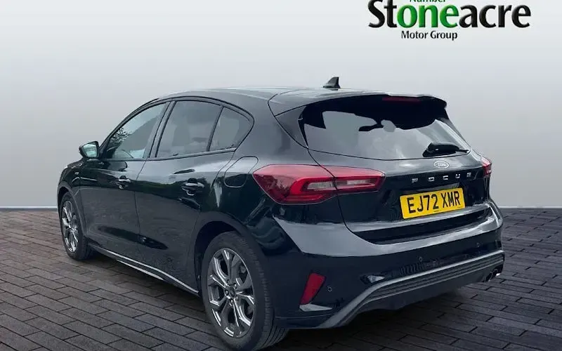 Used Ford Focus ST-Line 125 HP (91 kW) 2022 Black Hatchback
