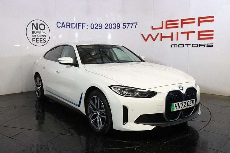 White Used 2022 BMW i4 Sport Line Sedan | £26,488 (Super price) - Image 1/3