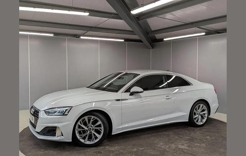 Used Audi A5 Sport 245 HP (180 kW) 2021 White Coupe