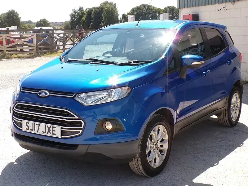 Used Ford Ecosport Zetec 95 HP (69 kW) 2017 Blue SUV