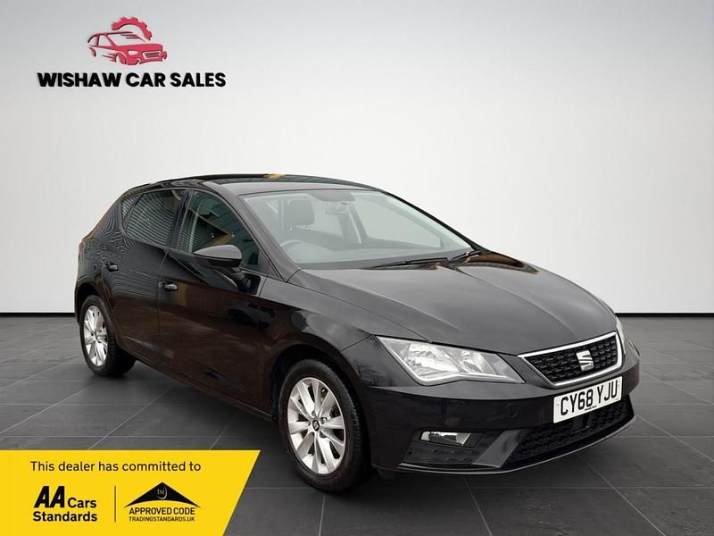 Used Seat Leon SE 130 HP (95 kW) 2019 Black Hatchback
