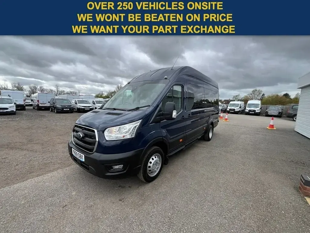 Usado Ford Transit Trend 170 HP (125 kW) 2019 Azul