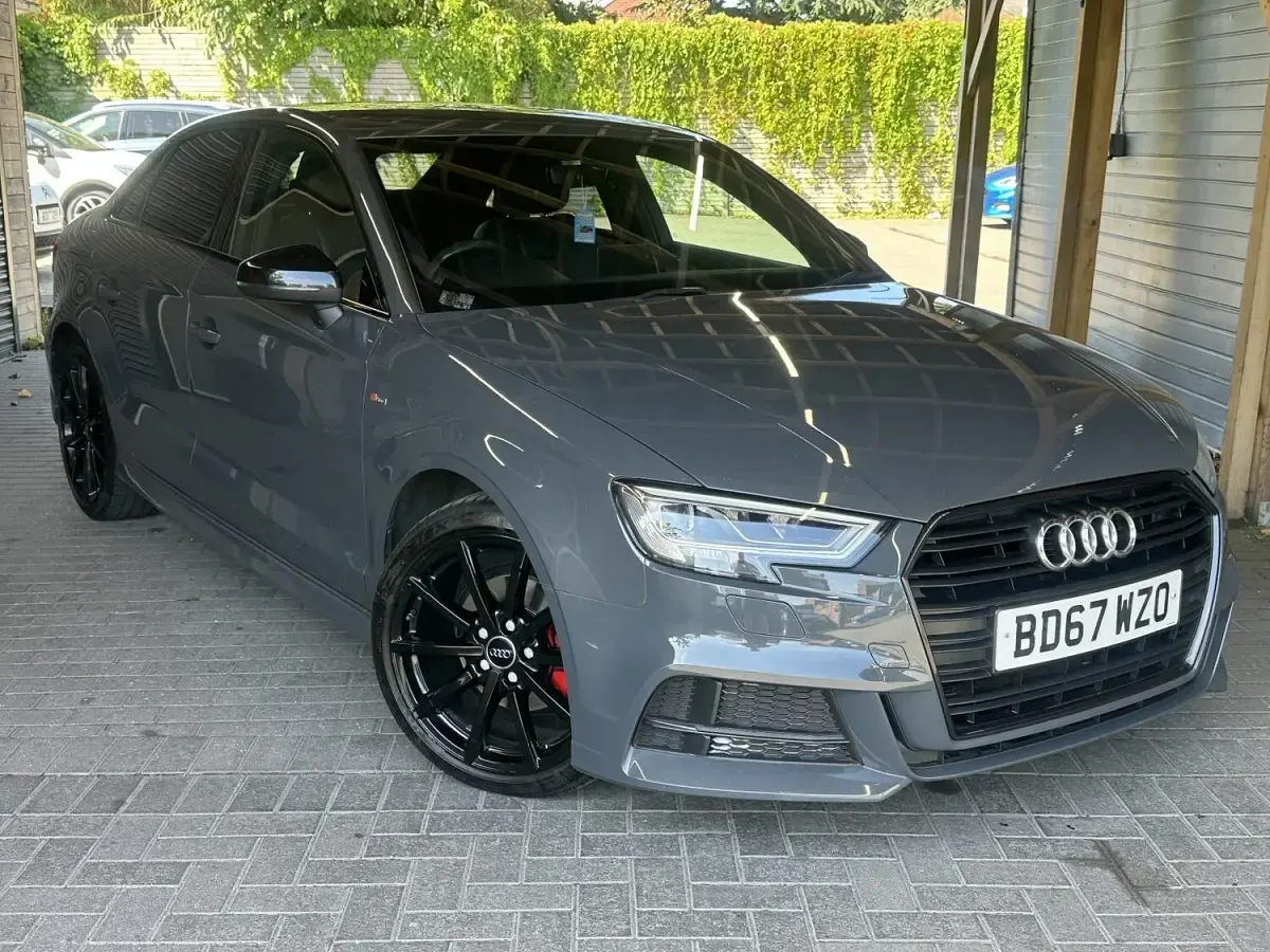 Used Audi A3 Black Edition 150 HP (110 kW) 2017 Sedan