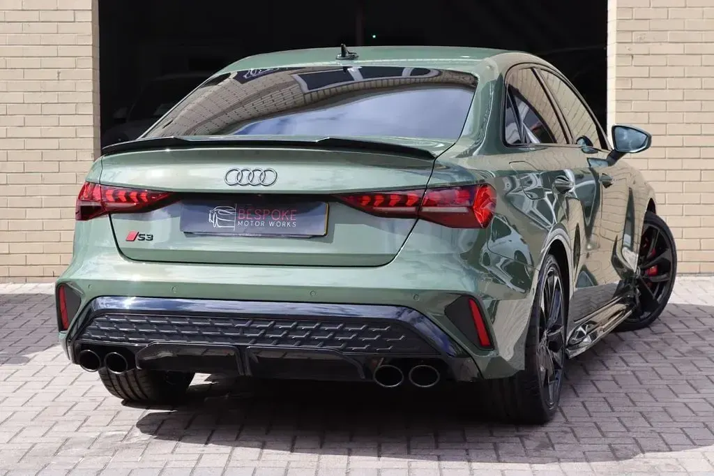 Used Audi S3 Black Edition 2024 Green Sedan